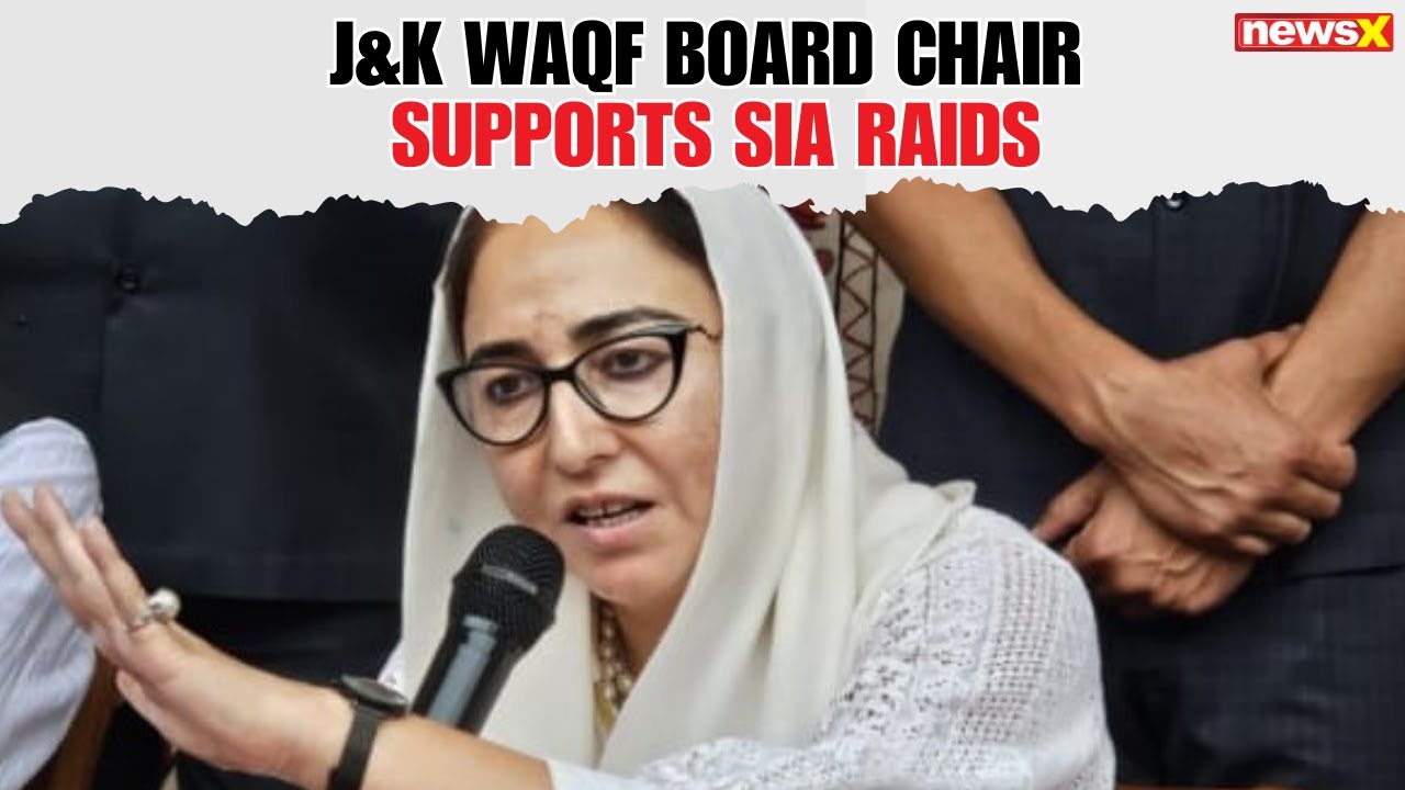 J&K Waqf Board Chair Darakhshan Andrabi Supports SIA Raids, Honors Militancy Victims&rsquo; Justice