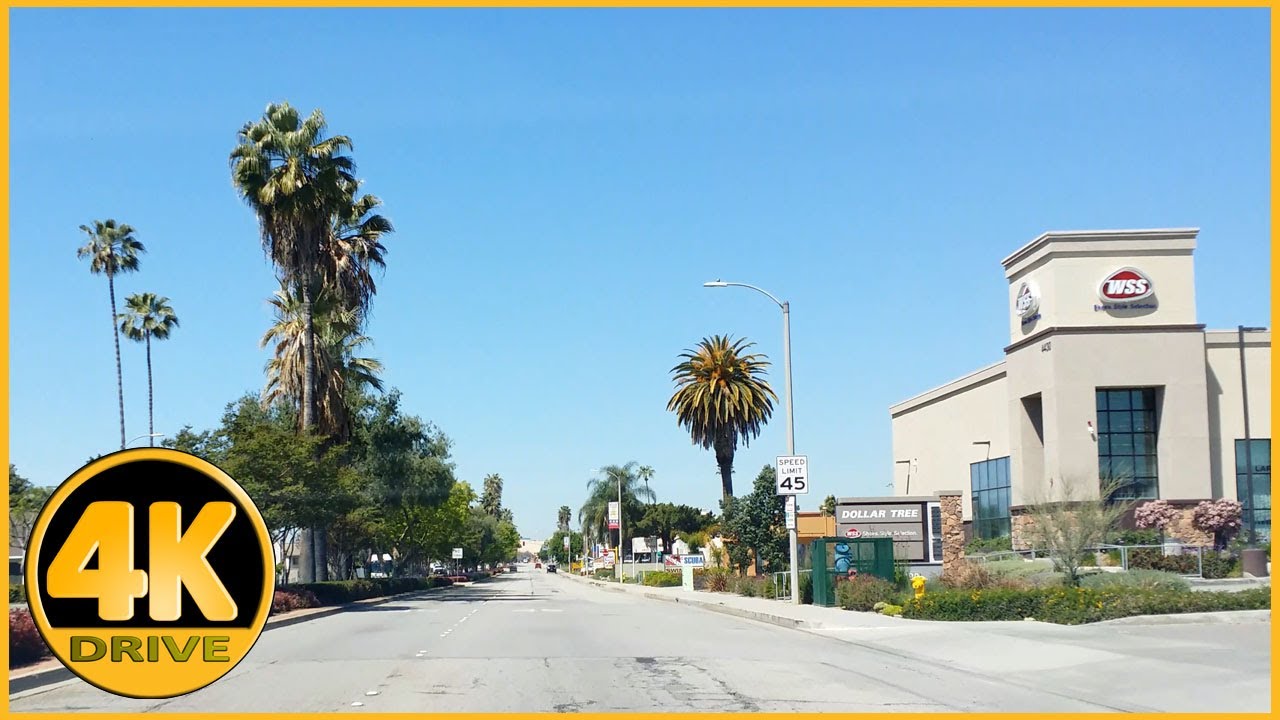 Driving Tour of Holt Blvd (Montclair to Pomona) [4K]