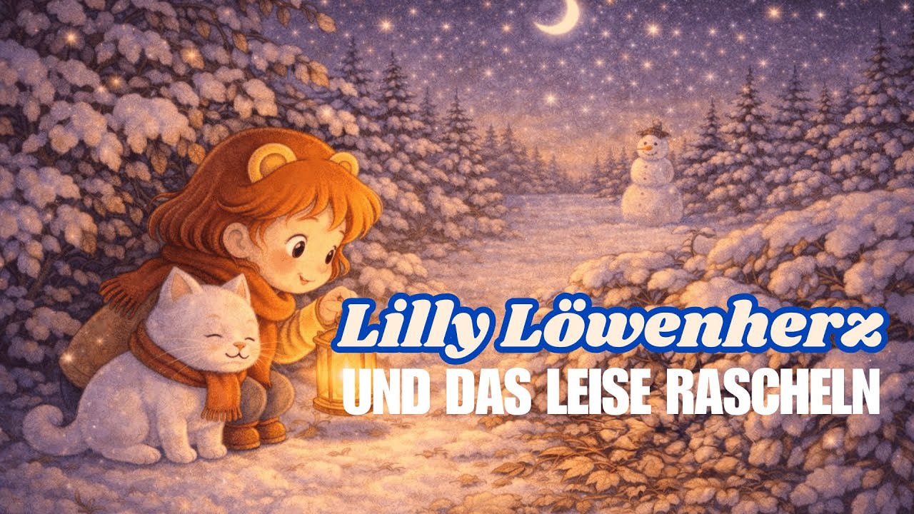 Gute Nacht Geschichte für Kinder 🌙 || Lilly Löwenherz und das leise Rascheln ✨ Einschlafgeschichte