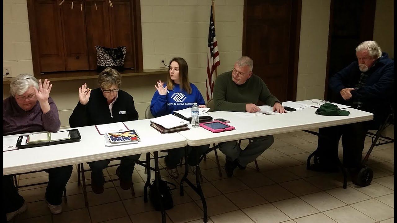 Town of Talking Rock City Council ~ January 5, 2016