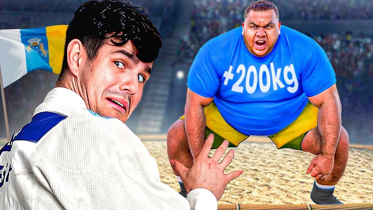 ¡Me Enfrenté a un Campeón de Lucha Canaria! 🤼‍♂️ [La Luchada del Año]