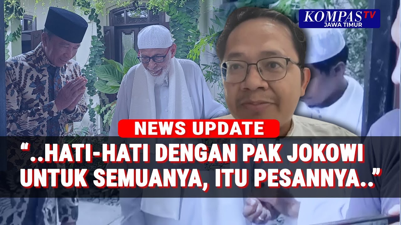 Temui Jokowi, Abu Bakar Baasyir Beri Nasihat! Pengamat: Hati-Hati Dengan Beliau, Pesannya Begitu!