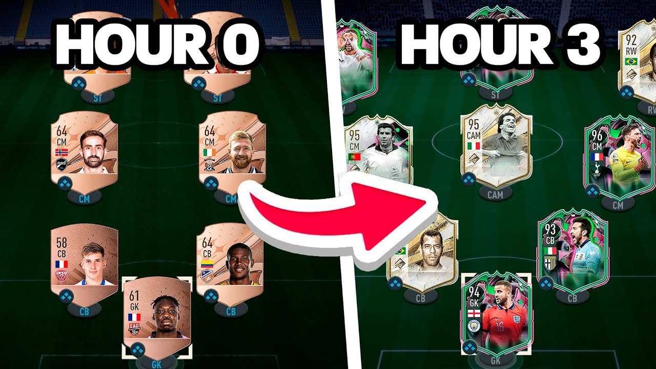 What's the Best Shapeshifters Team you can make in 3 Hours of FIFA 23?