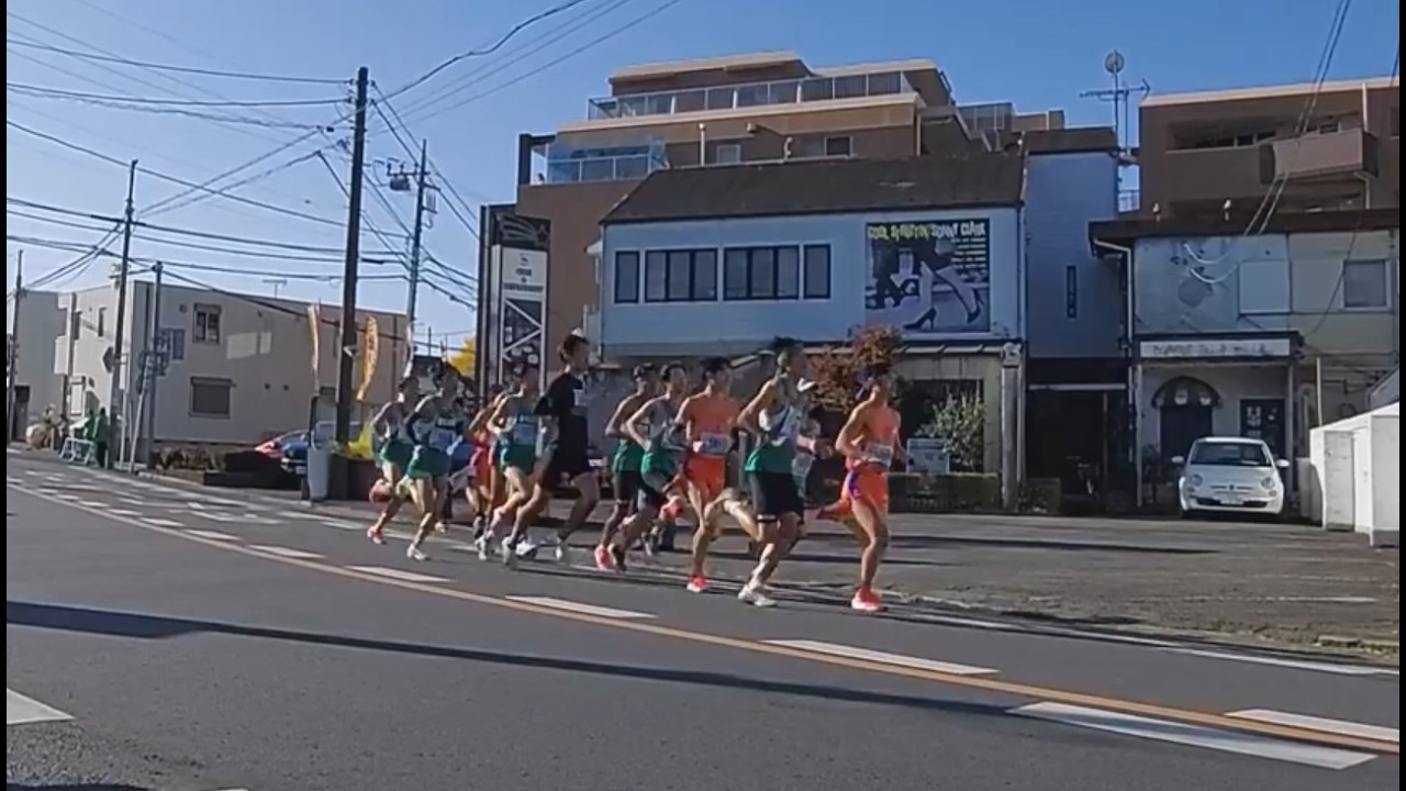 小江戸川越ハーフマラソン2025　10kmの部　5.1km付近①