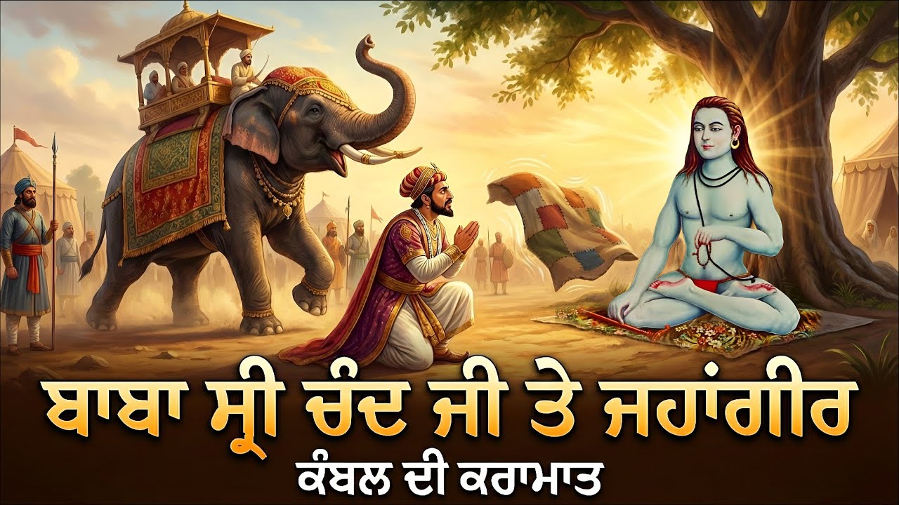 ਬਾਬਾ ਸ੍ਰੀ ਚੰਦ ਜੀ ਦੇ ਕੰਬਲ ਦੀ ਕਰਾਮਾਤ || ਬਾਬਾ ਸ੍ਰੀ ਚੰਦ ਜੀ ਤੇ ਜਹਾਂਗੀਰ ਬਾਦਸ਼ਾਹ ਦਾ ਸ਼ਾਹੀ ਹਾਥੀ || Katha