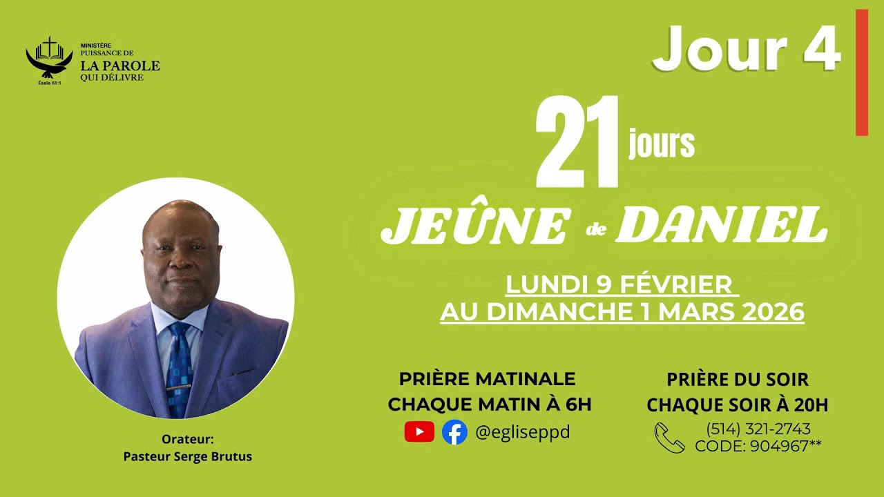 MPPD- JEÛNE DE DANIEL 2026