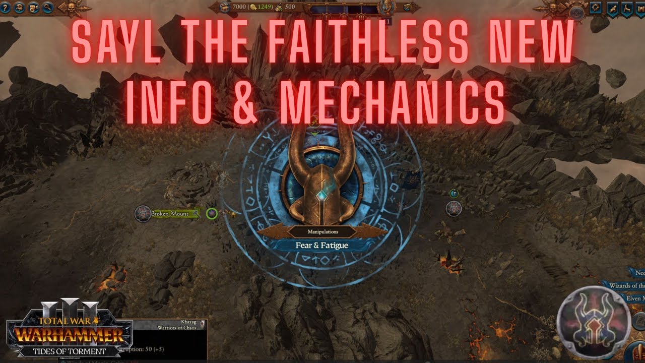 Tides of Torment- Sayl the Faithless- Start Position, Campaign Mechanics & More Roster Details