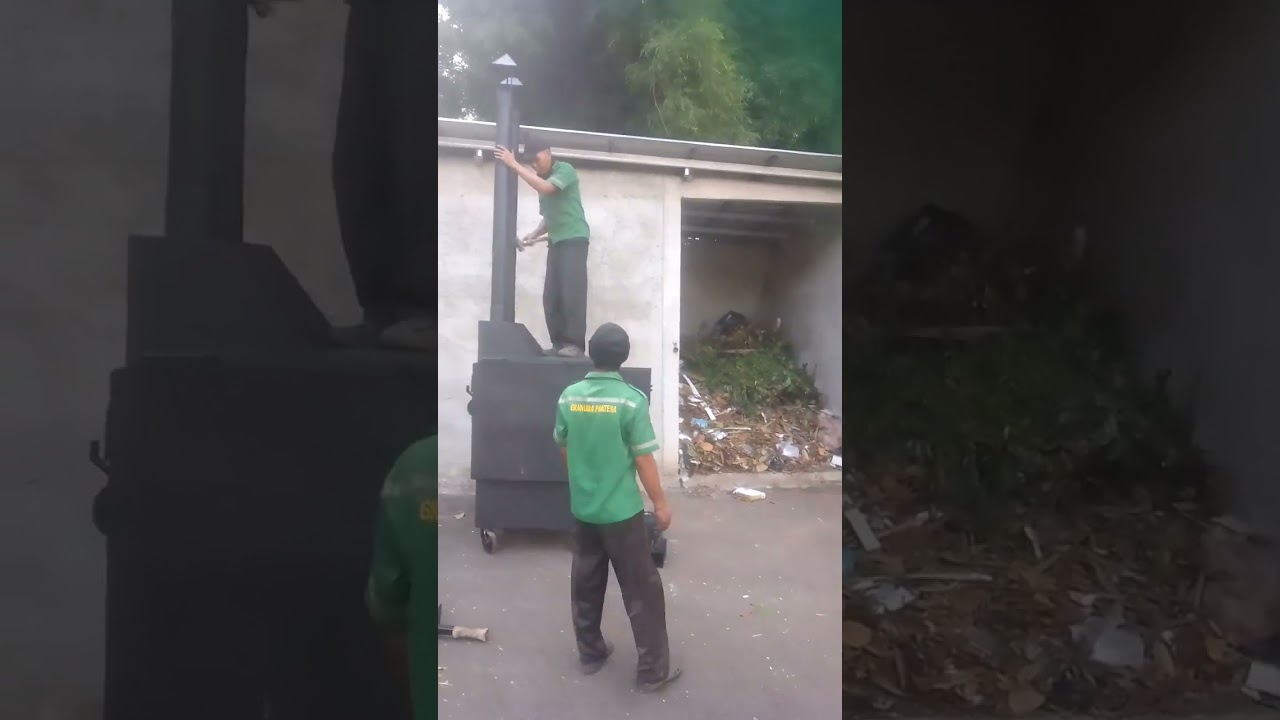 Imstalasi APS (Alat Pemusnah Sampah) Di Serpomg Kota Tamgerang