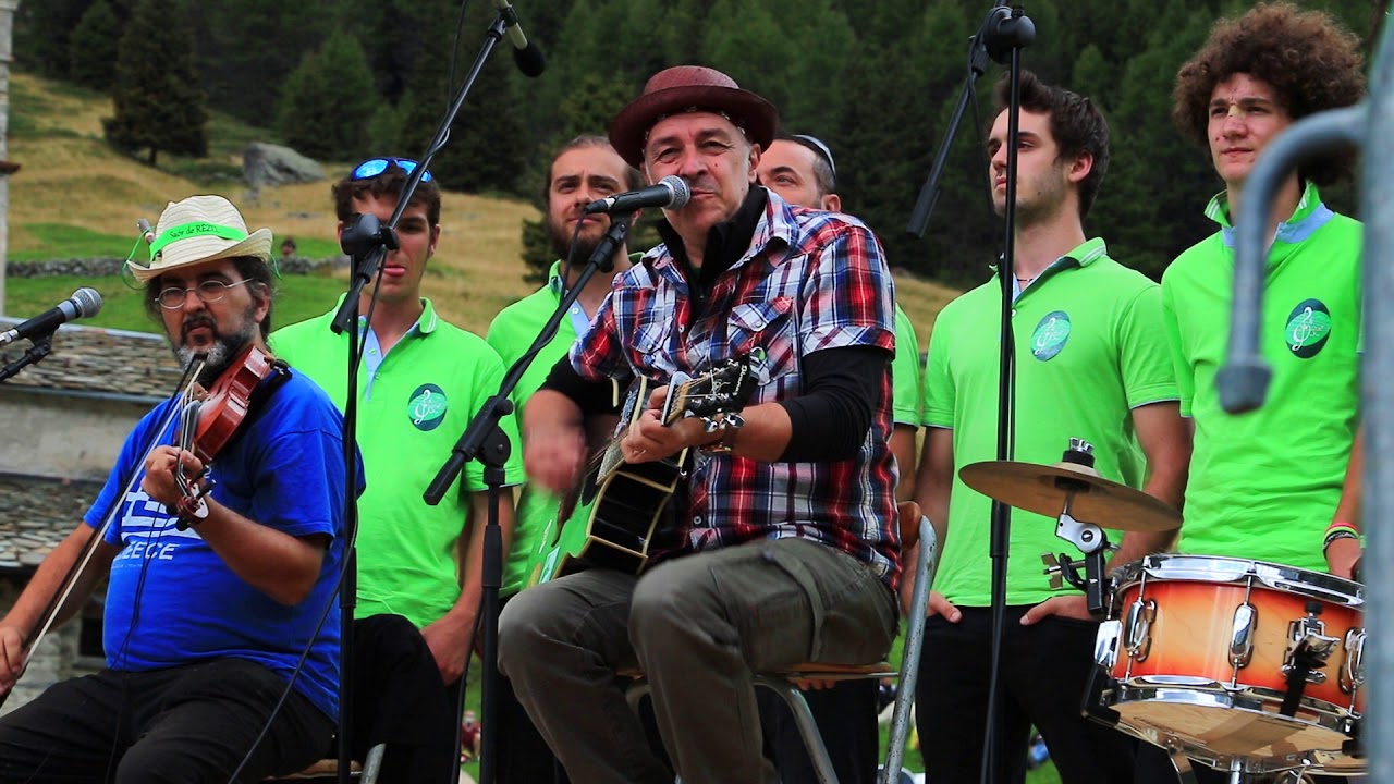 Davide Van de Sfroos @ Val di Rezzalo Sondalo - Il minatore di Frontale