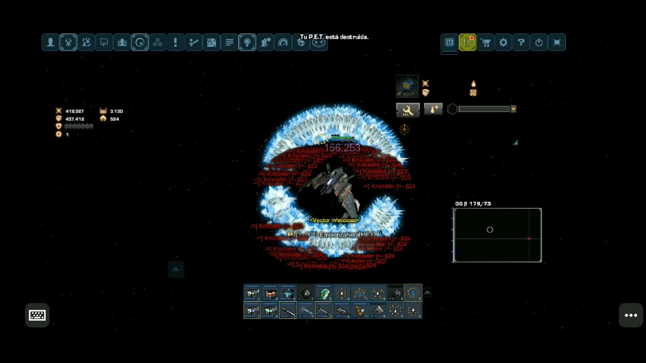 DarkOrbit Puerta Beta en Móvil (Old music Puregewalt)