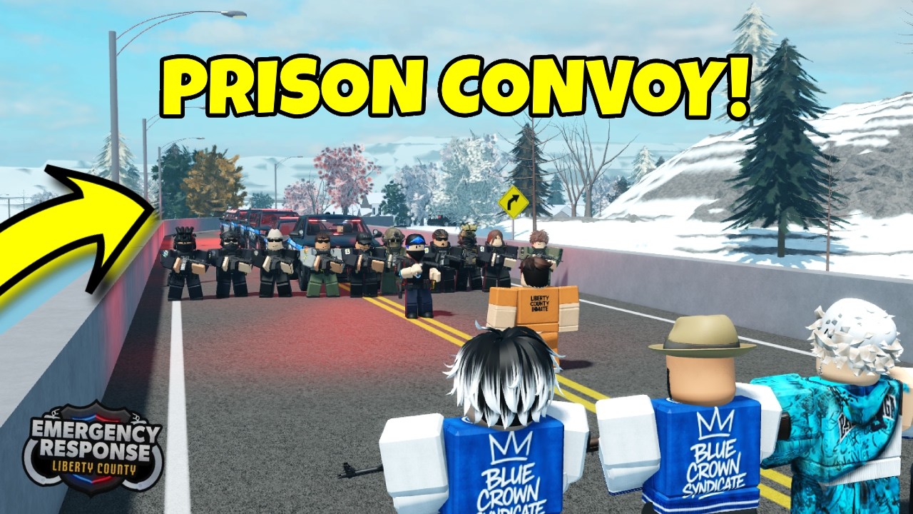 Escaping a Prison Convoy.. (ft. @GameNGoYT)