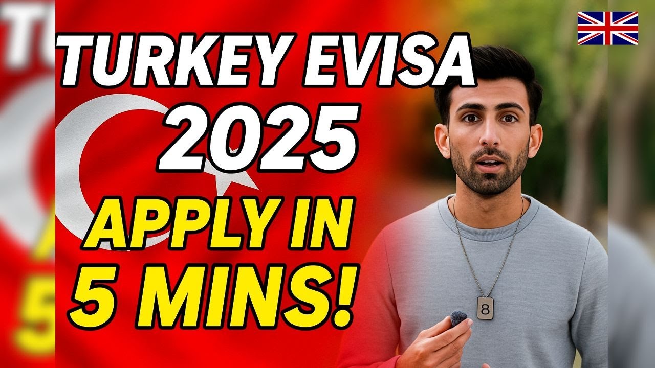 Turkey e-Visa in 5 MINUTES! 🇹🇷 Easy step-by-Step Guide 2025