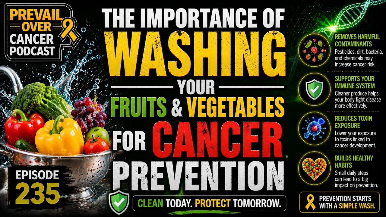 Importance Of Washing Your Fruits & Vegetables For Cancer Prevention | Keith Bishop & Jeff Lopes 10