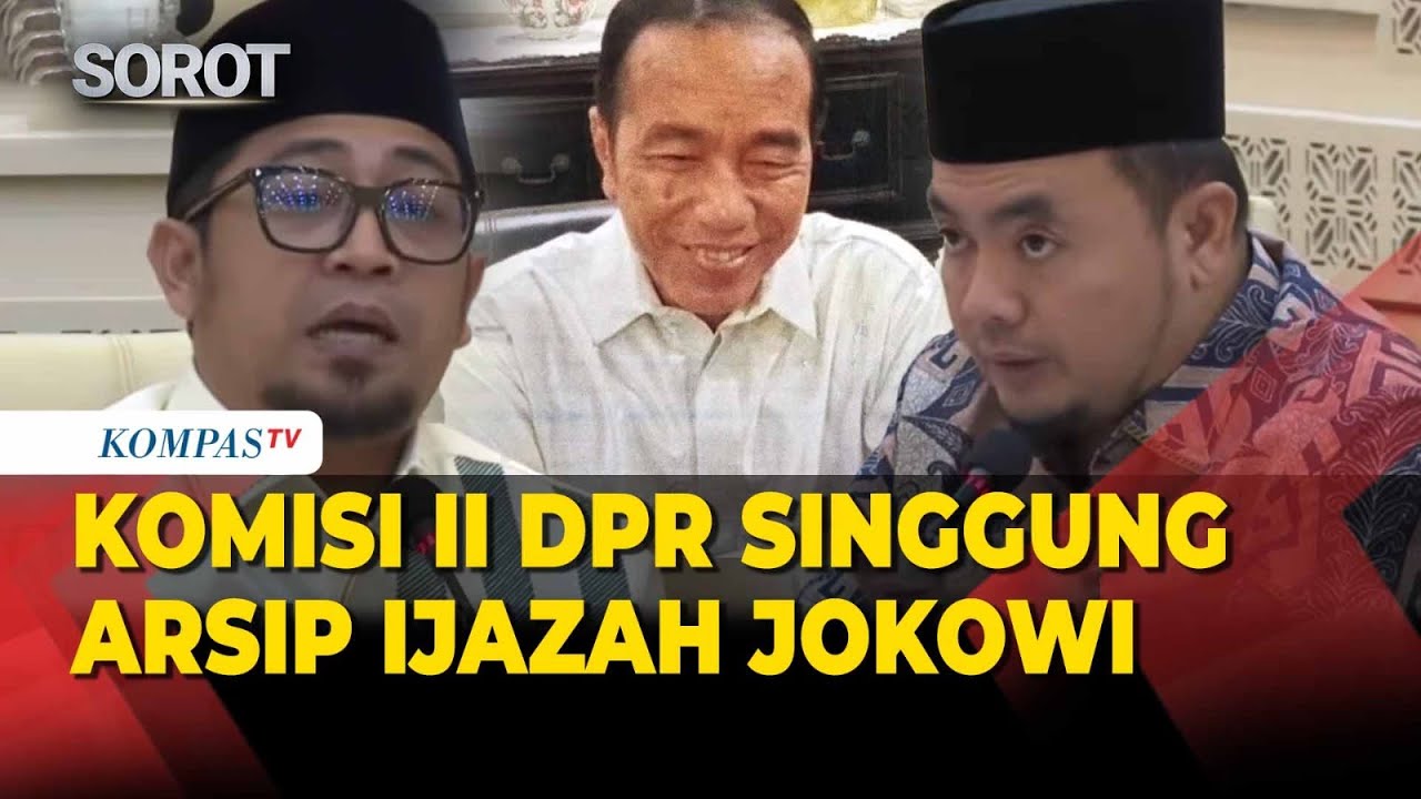 DPR Singgung Arsip Ijazah Jokowi Saat Rapat dengan KPU: Jangan Berubah-ubah Beri  Statement