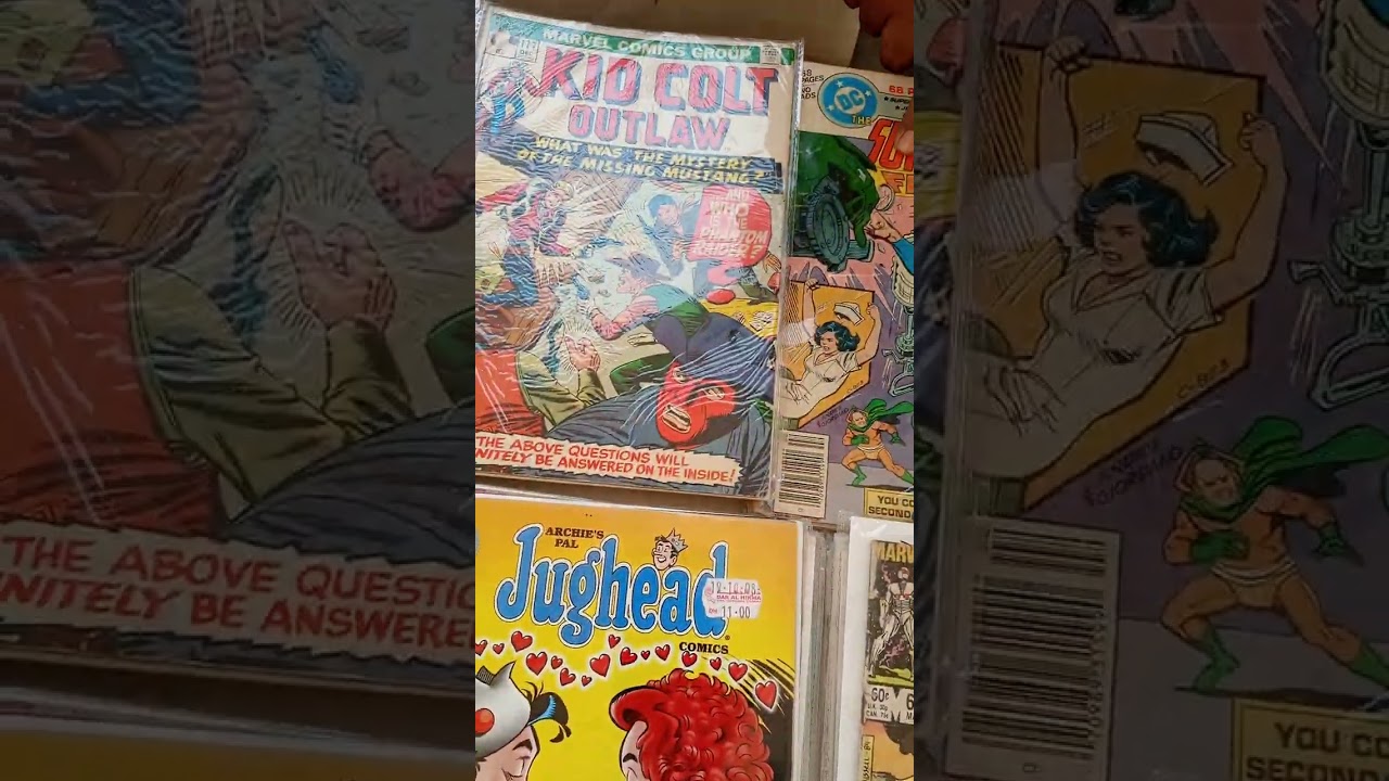 Classic comics from 1960s and 1970s for sale