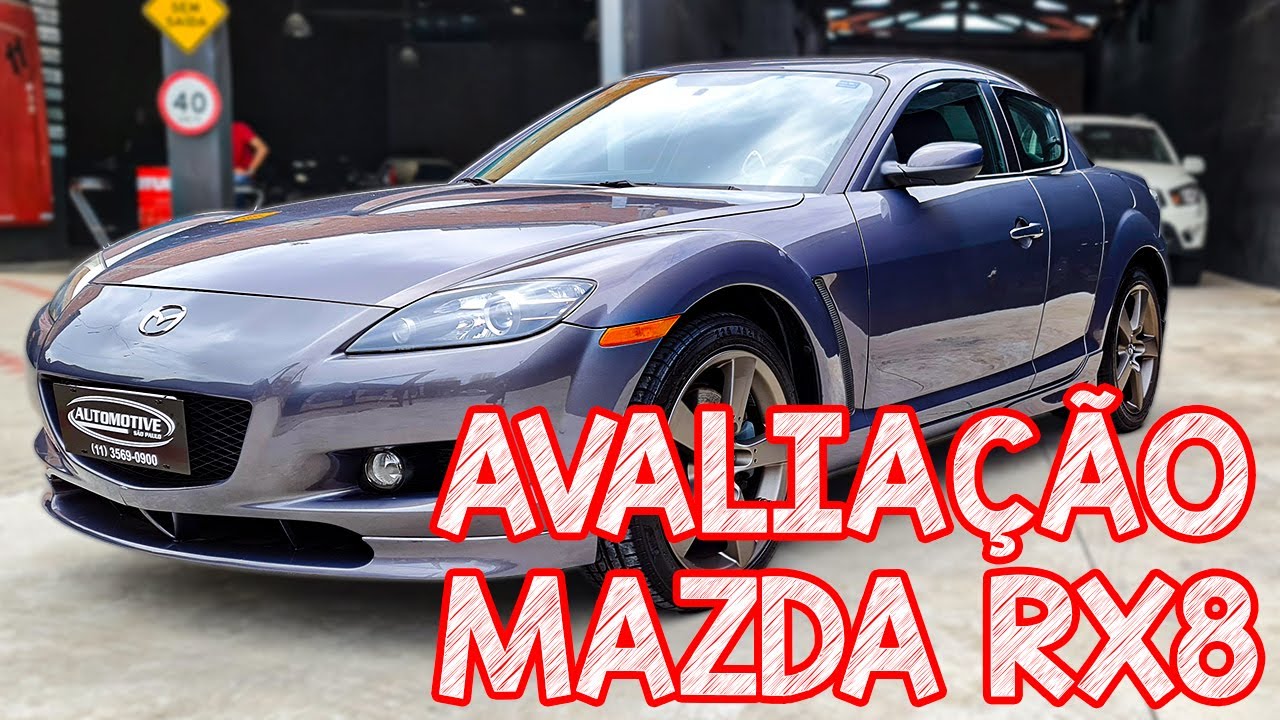Avaliação Mazda RX8 2006 o MOTOR MAIS DIFERENTE QUE VC JÁ VIU!!! O famoso Motor ROTATIVO