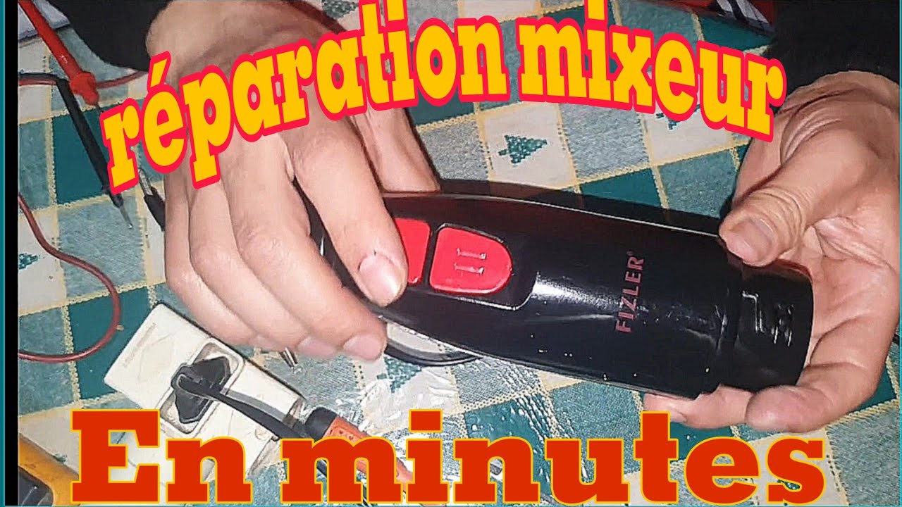 إصلاح ميكسور في دقائق ،لن ترمي الأجهزة المعطلة.Mixer FIZLER