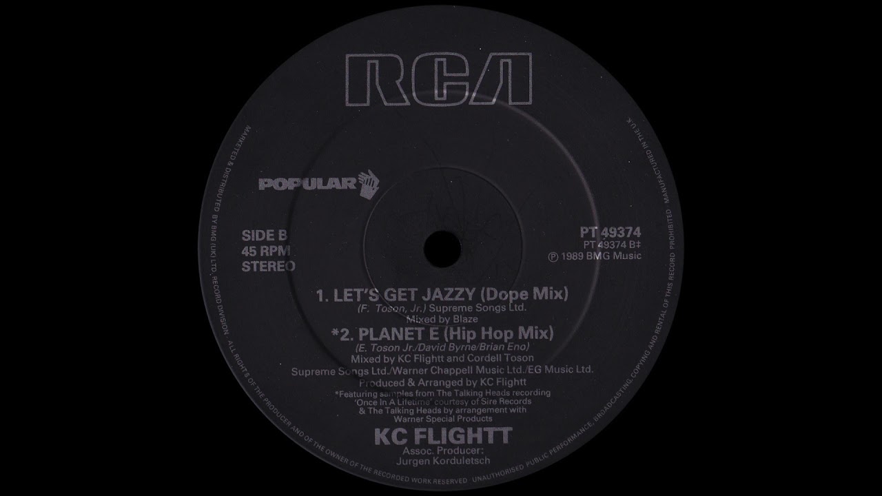 KC Flight - Let's get Jazzy (Dope Mix) [1989]