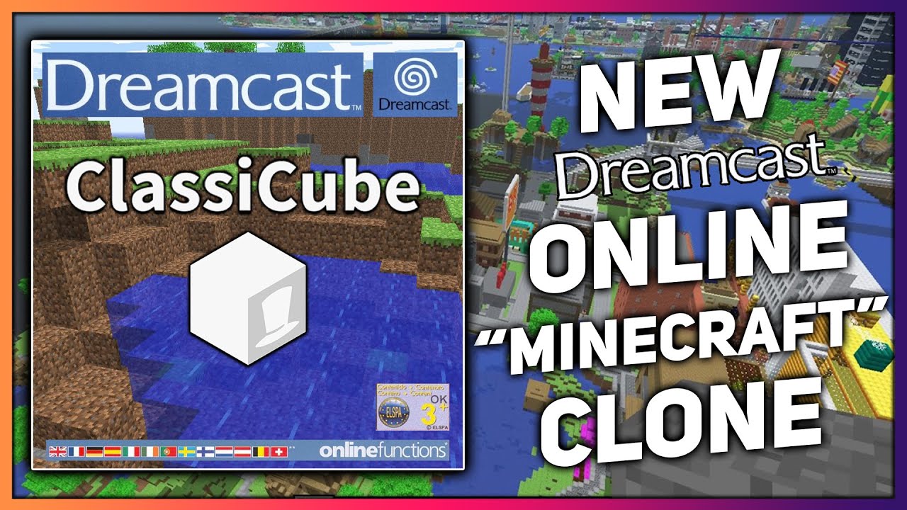 ClassiCube - Sega Dreamcast Minecraft Clone with Online via BBA and Questions with the developers