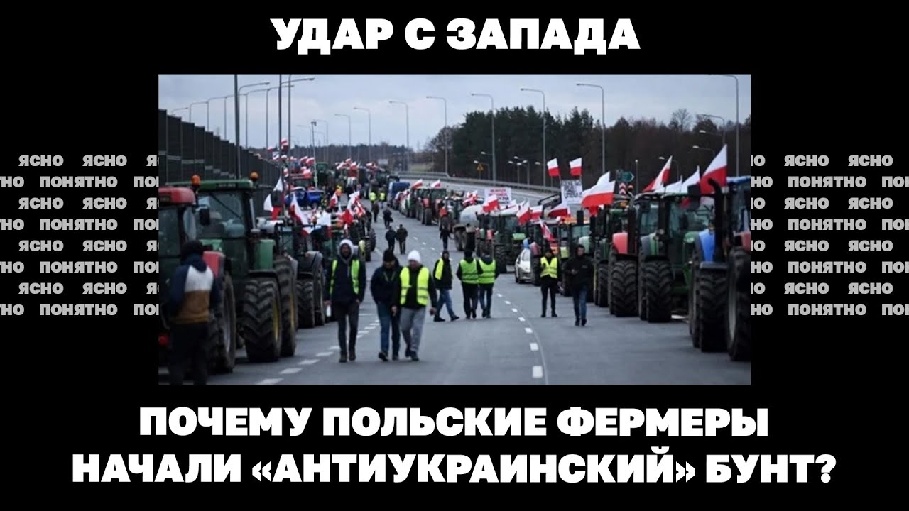 Удар с Запада. Почему польские фермеры начали «антиукраинский» бунт?