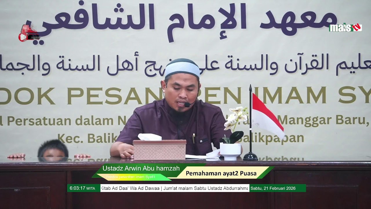 Daurah day 3 ramadhan -ustadz Arwin Abu Hamzah-