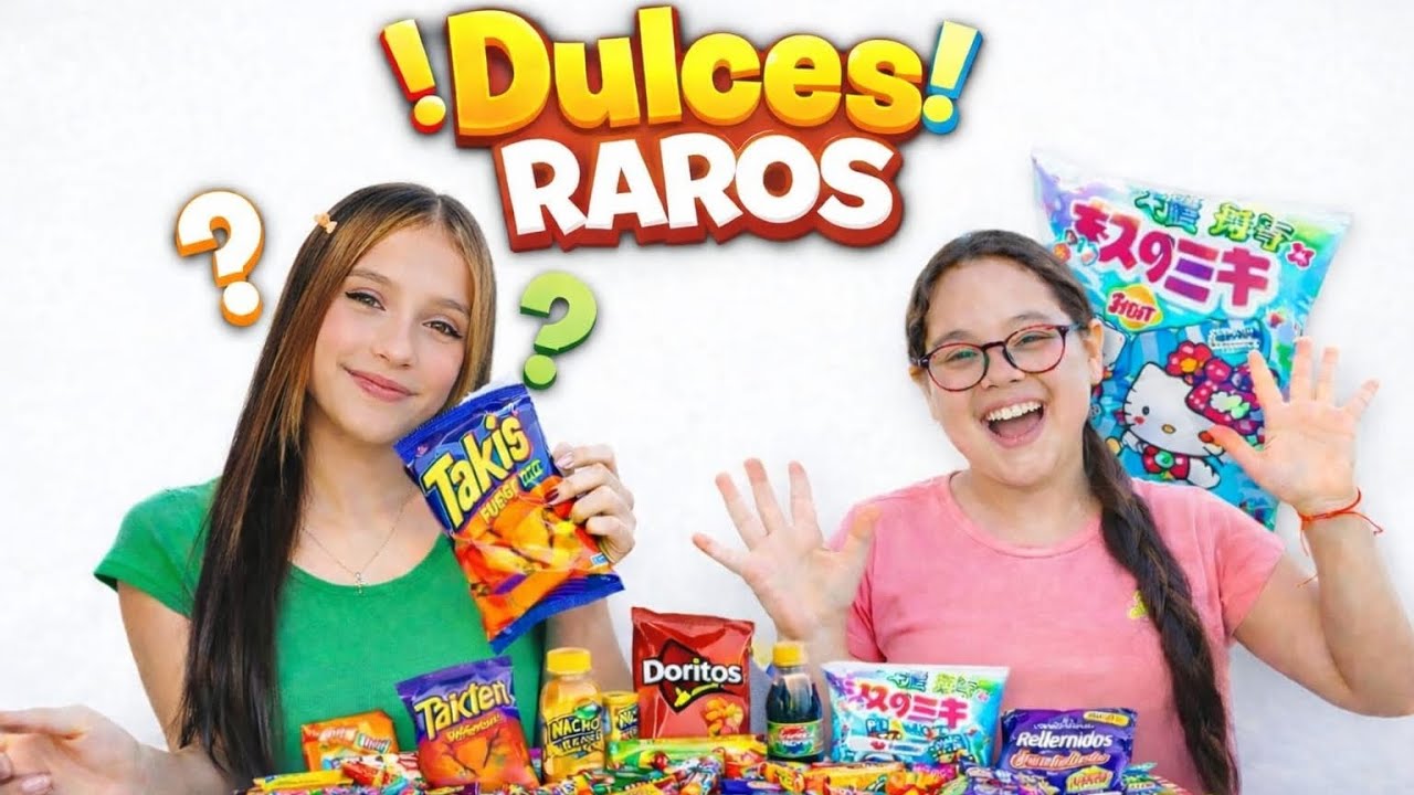 Probé los dulces MAS RAROS del MUNDO