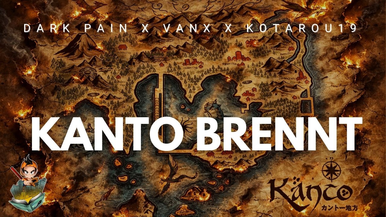 Dark Pain X Vanx & Kotarou19 - Kanto brennt | Nerdcore Song | Anime Rap
