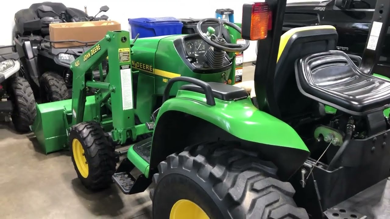 John Deere 4200: использование на высоком уровне