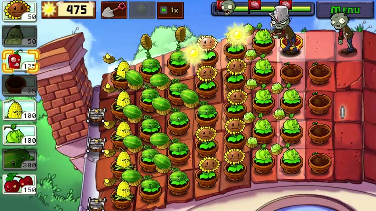  Level 9 arbuz  Plants vz zombies PVZ Money full | Adventure Foor  game #plantsvszombies #kuchsari 