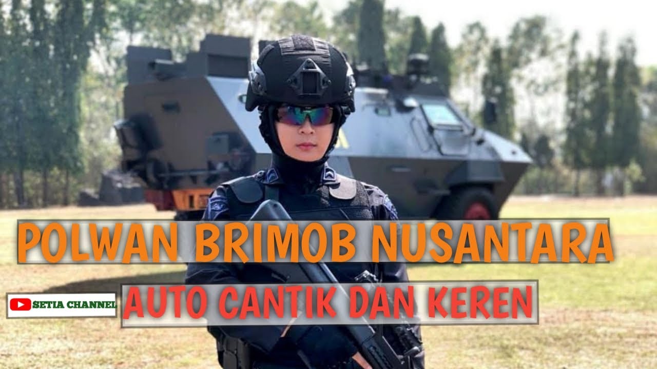Polwan Brimob Cantik|| Auto keren asli