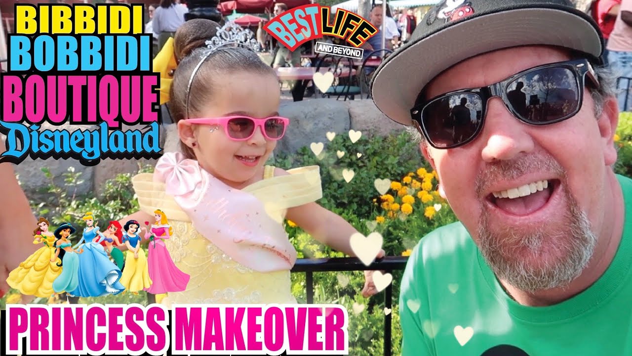 Bibbidi Bobbidi Boutique Disney Princess Makeover Full Experience at Disneyland! February 2020