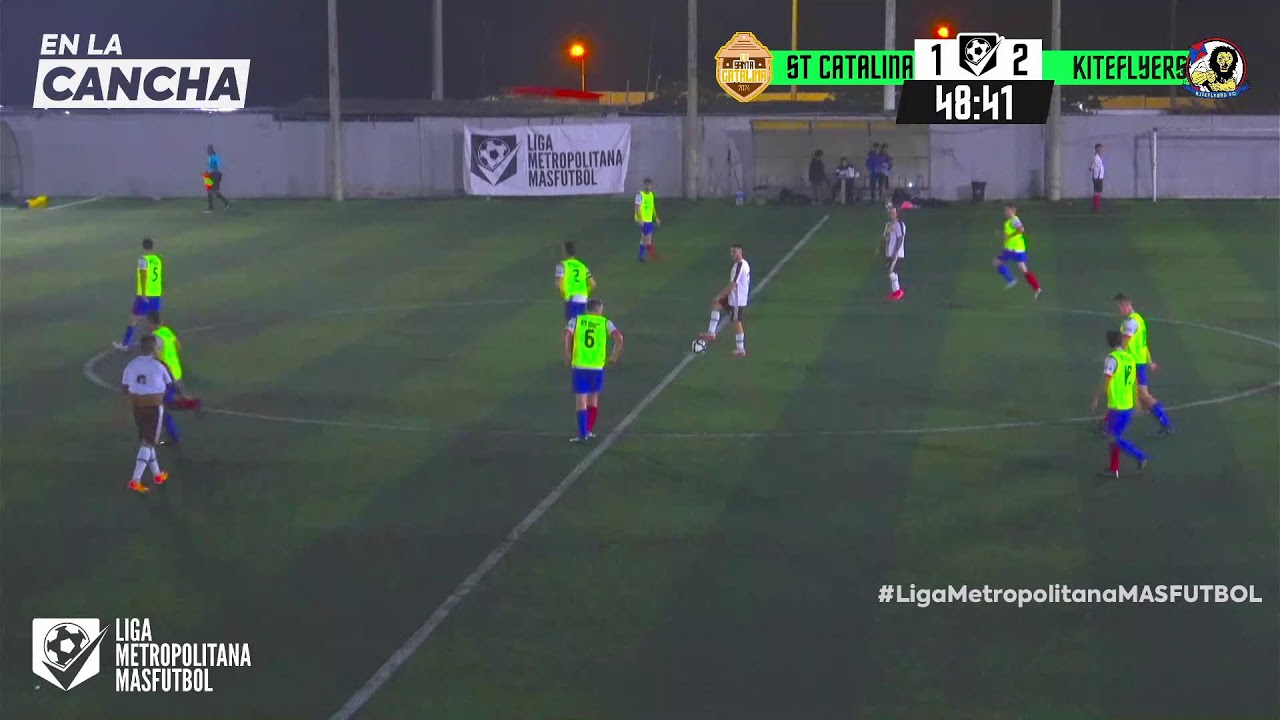 FECHA 3 | LIGA METROPOLITANA MASFUTBOL M35 | SANTA CATALINA vs KITEFLYERS FC | CATG. M35