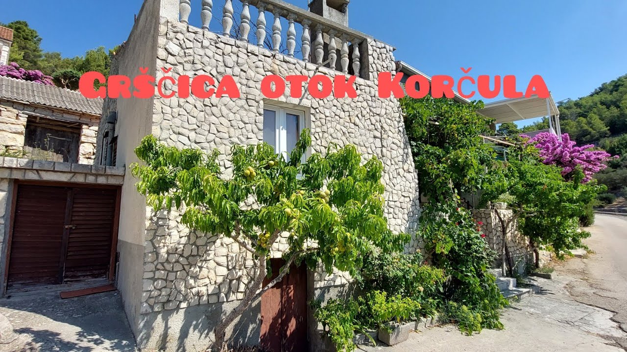 TRAVEL - PUTOVANJA / PREKRASNE UVALE GRŠČICA i PRIŽBA na otoku KORČULA 🇭🇷
