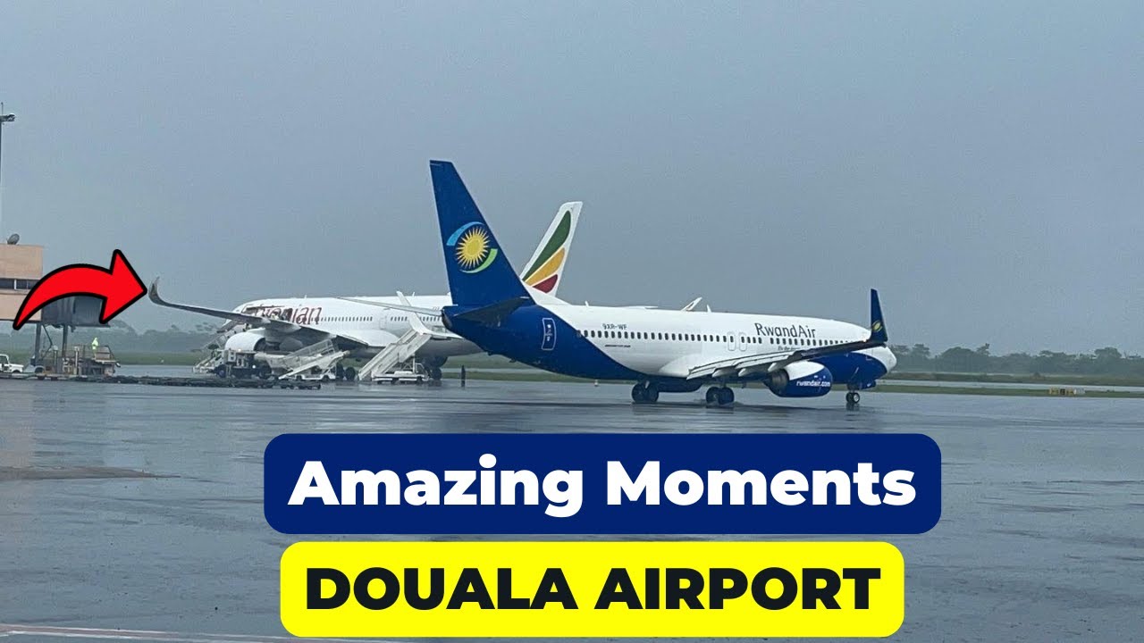 Epic Plane spot Moments | Douala international airport