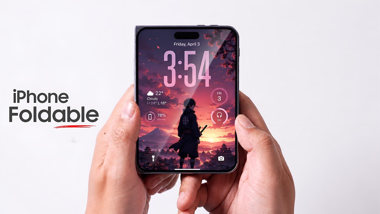 iPhone Fold Ultra &mdash; новая утечка подтверждает цвета, камеры и основные характеристики!