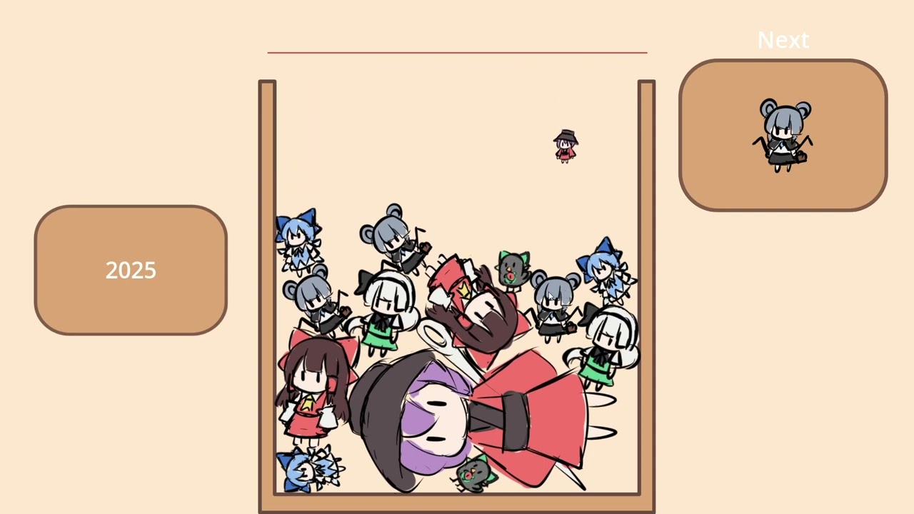 Suika Combination - Score: 3103