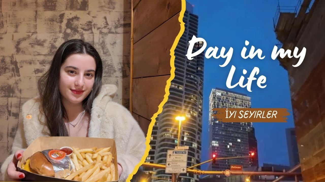 HAYATIMDA BİR GÜN 🍔✨ BURGER & LOKMA KEYFİ | CITY LIGHT VLOG