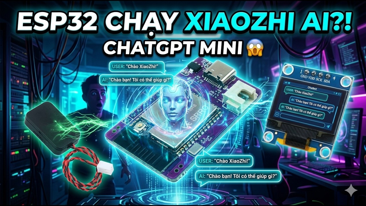Chatbot Xiaozhi AI– khi trí tuệ nhân tạo biết “tấu hài”! | Review ESP32-S3-N16R8