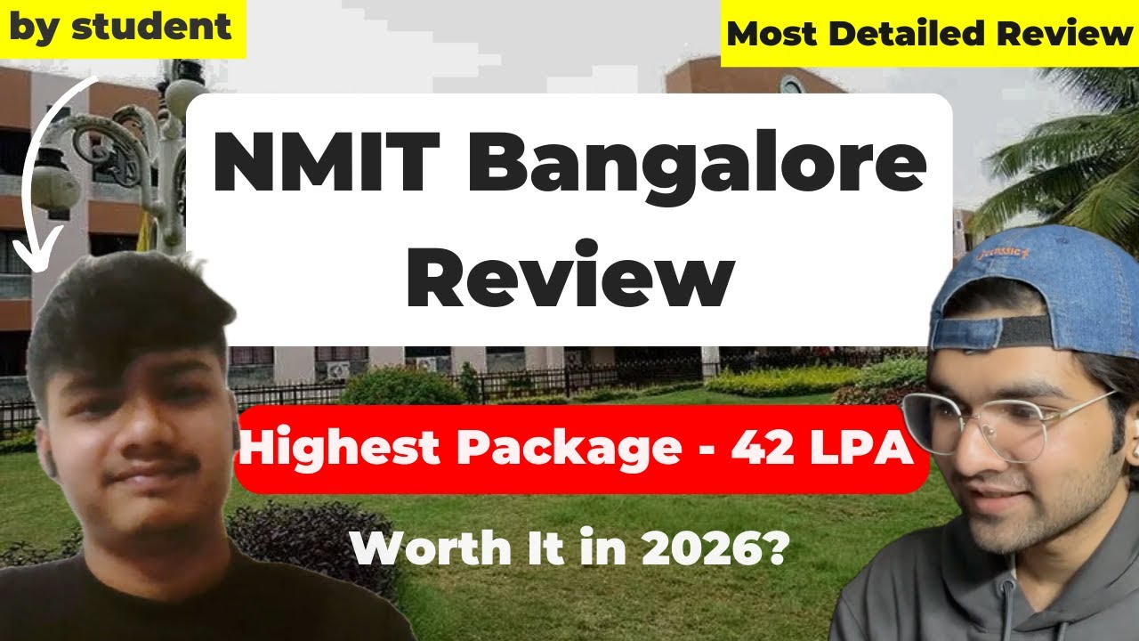 NMIT Bangalore Student Review | Everything you should know (in one video) | ComedK 2026