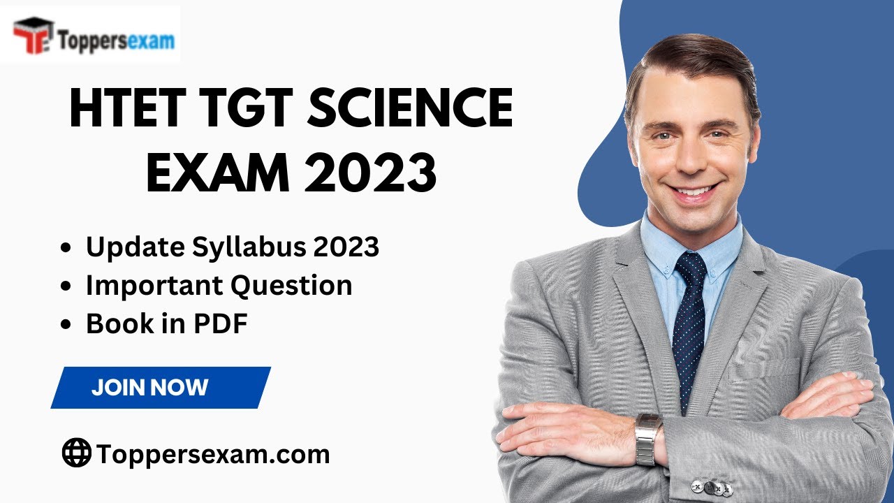 HTET TGT SCIENCE Questions Bank, Study Material, Mock Test, Online Test Series