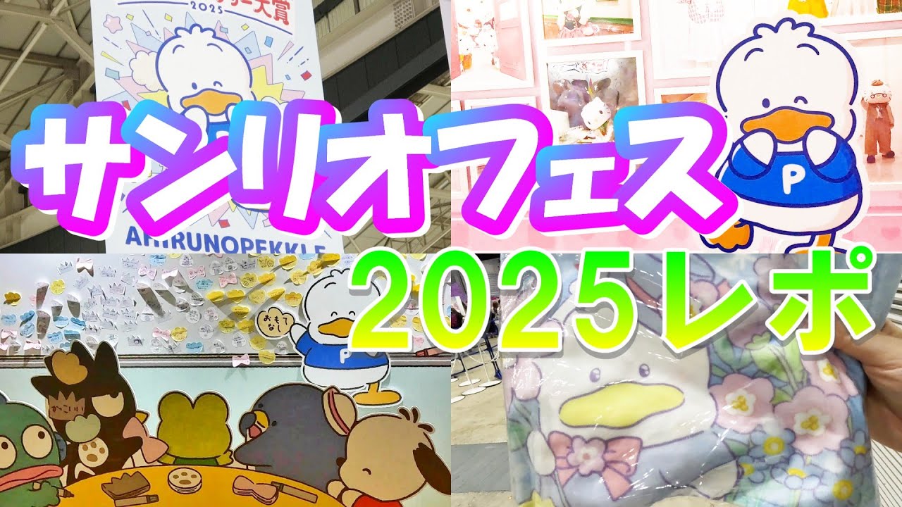 【ペックル寄り】初日サンリオフェス2025レポ動画　サンリオキャラクター大賞