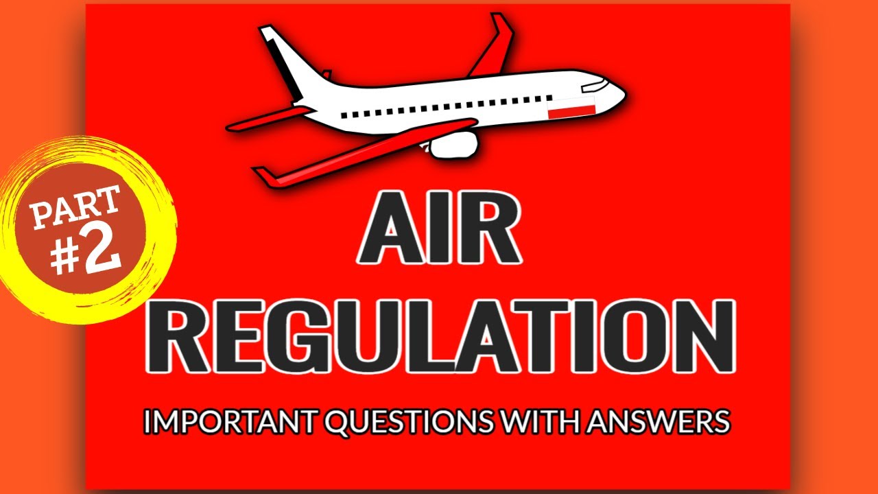 Air Regulations |DGCA| Important MCQ with answers(Part-2)|AVIATION2304