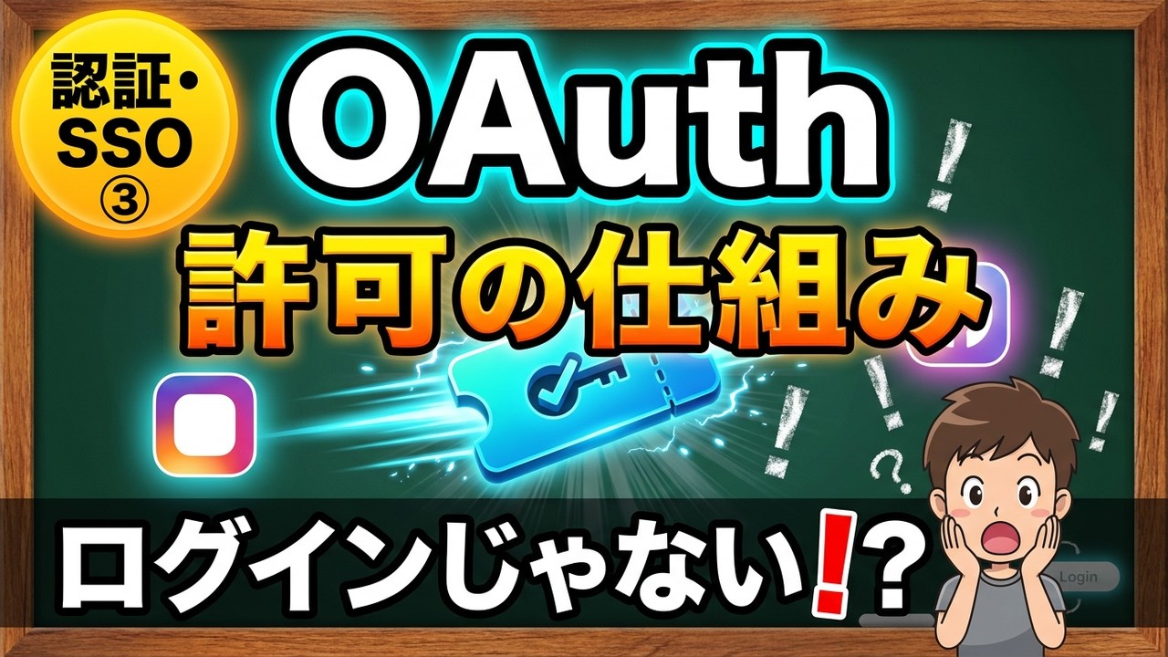図解でスッキリ！OAuthの流れを簡単理解