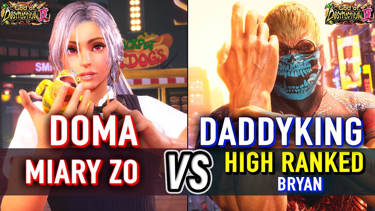 T8 🔥 DOMA (Miary Zo) vs DADDYKING (Bryan) 🔥 Tekken 8 High Level Gameplay