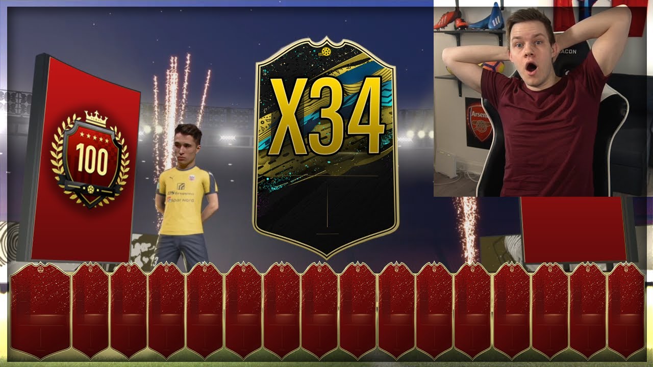 DEN STØRSTE TOP 100 REWARDS VIDEO I FIFA 20!