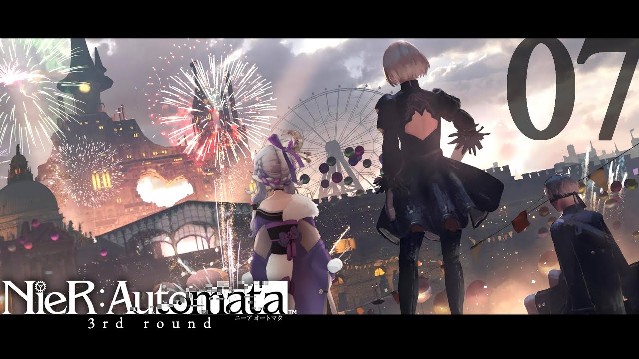 【 NieR:Automata #07 】三周目 / ここからが本編？幸せな世界だといいな…【 竜胆尊 / にじさんじ 】