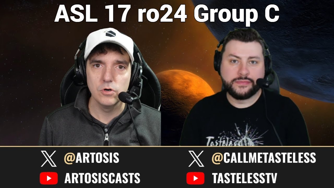 [ENG] AfreecaTV StarLeague(ASL) S17 Ro.24 Group C (Tastosis)
