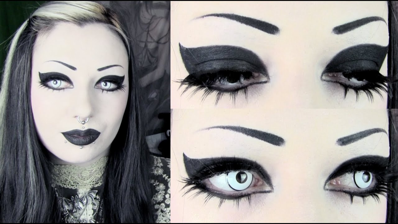 Simple & Striking Goth Makeup Tutorial | Toxic Tears