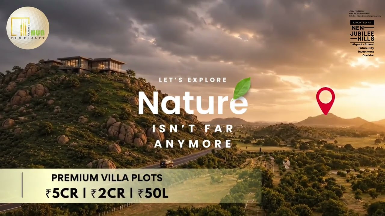 Nature Isn't Far Anymore &ndash; Premium Villa Plots Near Future City
