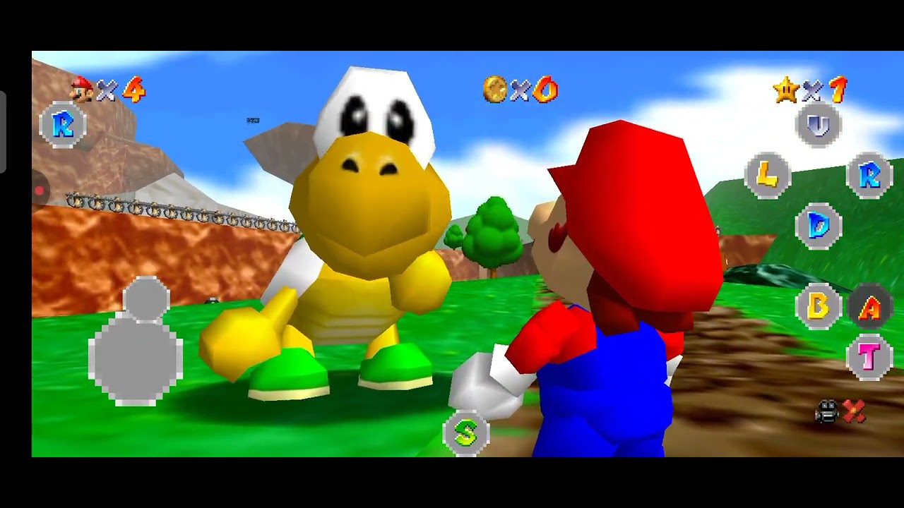 Super Mario 64 star 2 course 1